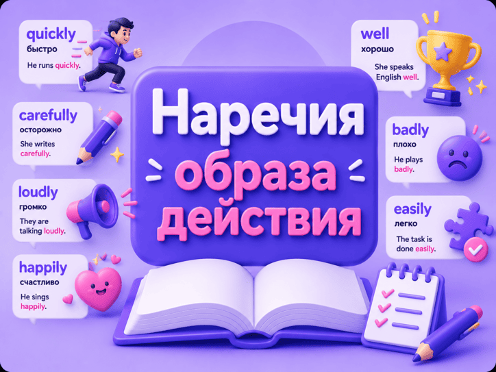 Наречия образа действия