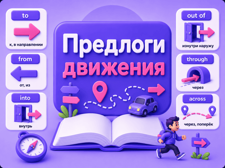 Предлоги движения