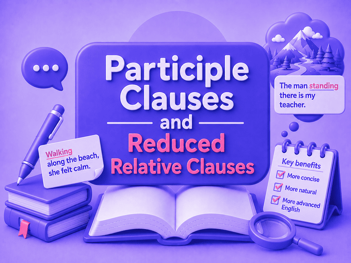 Participle Clauses and Reduced Relative Clauses