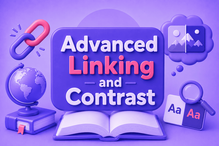 Advanced Linking and Contrast
