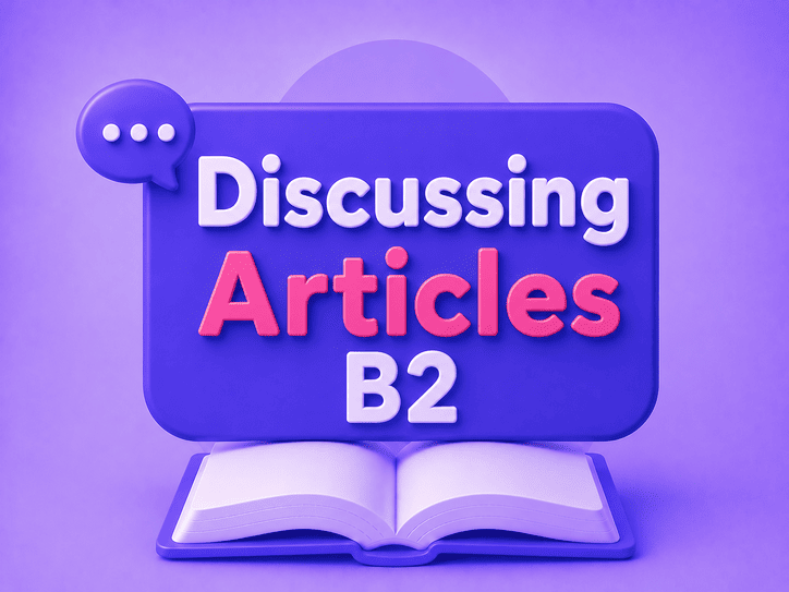 Discussing Articles